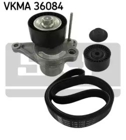 Роликовий модуль натягувача ременя (ролик ремінь) VKMA 36084