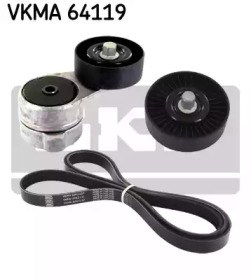 Ремкомплекти приводу допоміжного обладнання автомобілів micro-v kit (вир-во gates) VKMA 64119