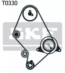 Комплект грм (ремінь + ролик) VKMA 91124