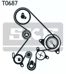 Ремкомплект ГРМ VKMC91903 SKF