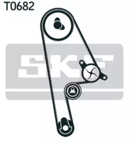 ГРМ ремень VKMC93616 SKF