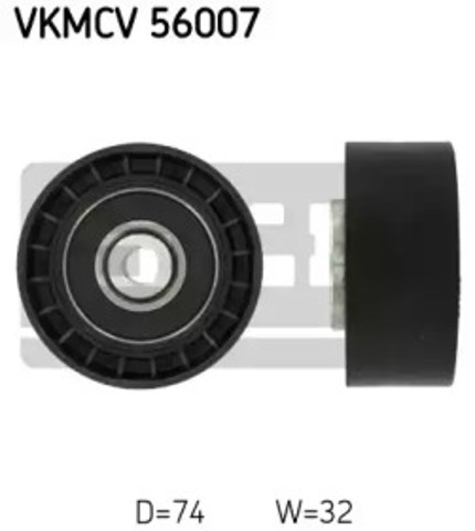 Ролик приводного ременя, паразитний VKMCV56007 SKF