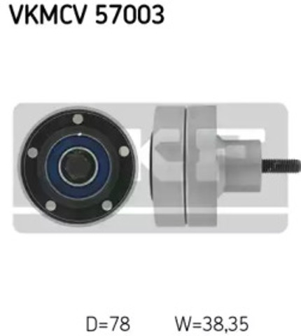 Натяжний ролик VKMCV57003 SKF