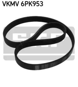 Ремінь приводний, агрегатів VKMV6PK953 SKF