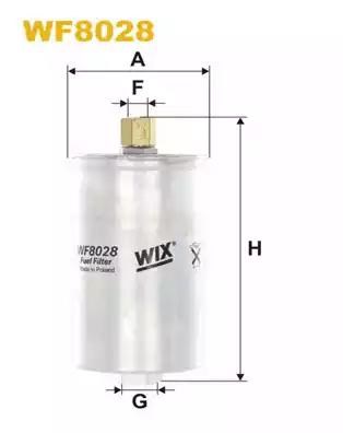 Фільтр палива WF8028 WIX