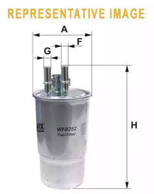 Фільтр паливний WF8326 WIX