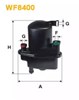 Фільтр тонкого очищення палива WF8400 WIX