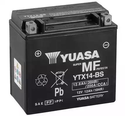 Авто акумулятор YTX14BS YUASA