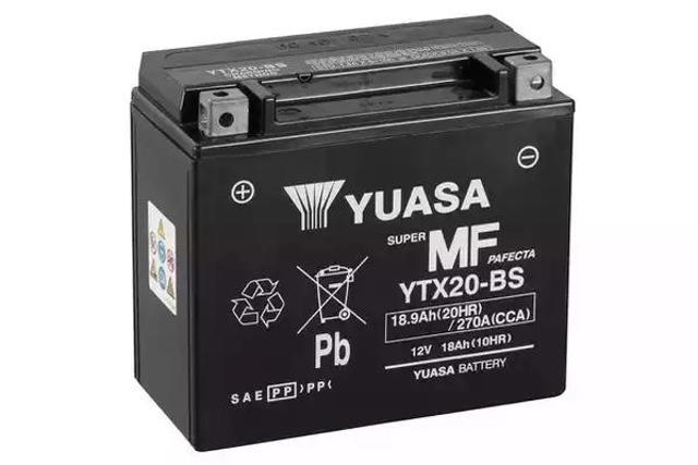 Авто акумулятор YTX20BS YUASA