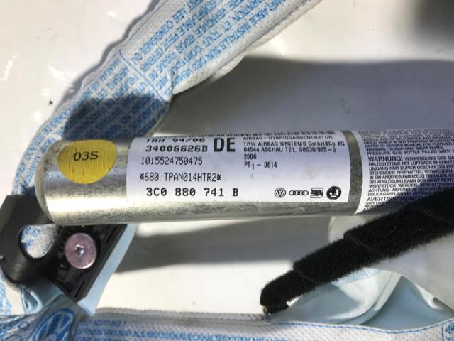 Подушка безпеки, збоку ейрбегів 3C0880741B VAG
