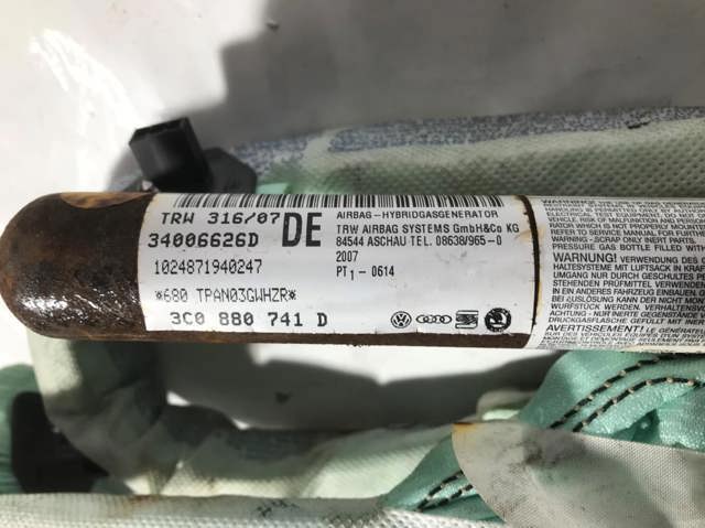 Подушка безпеки, збоку ліва айрбег 3C0880741D VAG