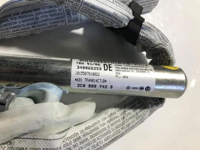 Подушка безпеки, бічна, права, AIRBAG 3C0880742B VAG