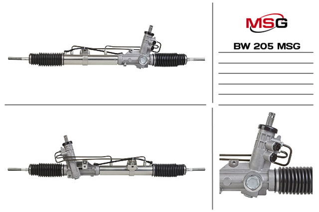 Управління рульове в зборі BW205 MS GROUP