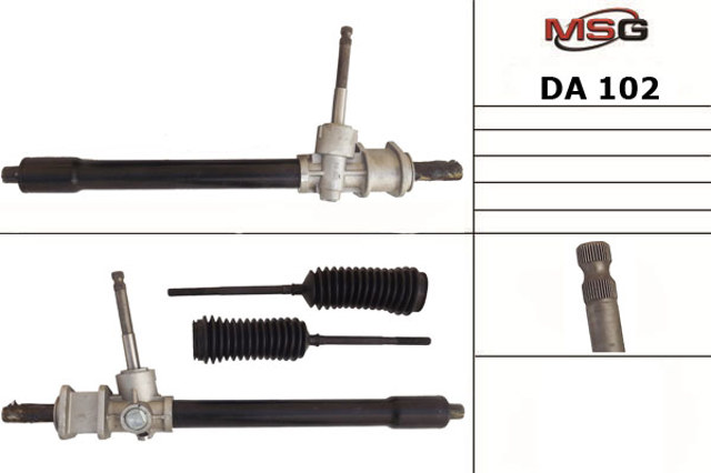 Рейковий рульовий механізм DA102 MS GROUP