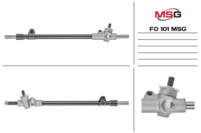 Рейковий рульовий механізм FO101 MS GROUP
