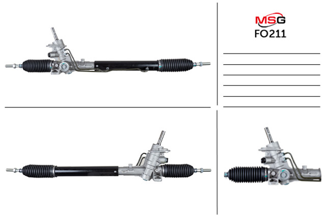Кермова рейка FO211 MS GROUP