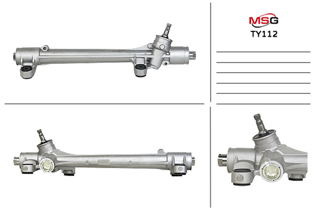 Рейковий рульовий механізм TY112 MS GROUP