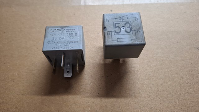 Блок управління вентилятором Audi A6 C5