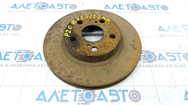 Bosch toyota диск гальмів,передн,prius 03- 4351247030