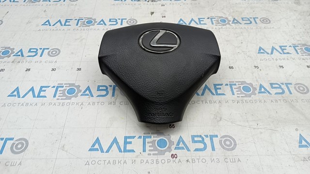 Подушка безопасности airbag в руль водительская lexus rx300 rx330 rx350 rx400h 04-09 серая 4513048110C0