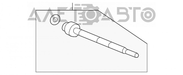 Kavo parts honda наконечник рульової тяги прав,cr-v 12- 53540T1WA01