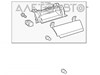 Механизм ручки двери передней левой toyota camry v40 6920206030