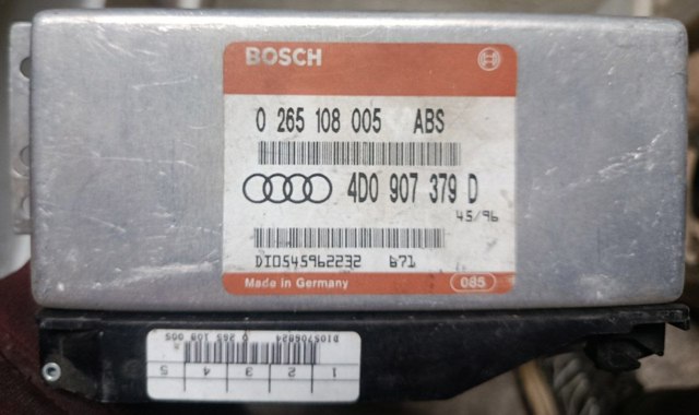 Модуль керування (ЕБУ) АБС (ABS) 0265108005 BOSCH