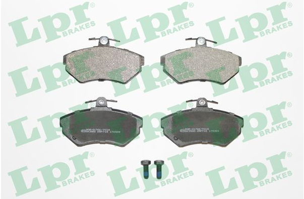 Колодки гальмівні передні, дискові 05P718 LPR