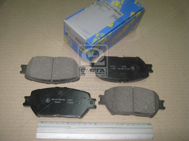 Передні гальмівні колодки D2222 KASHIYAMA