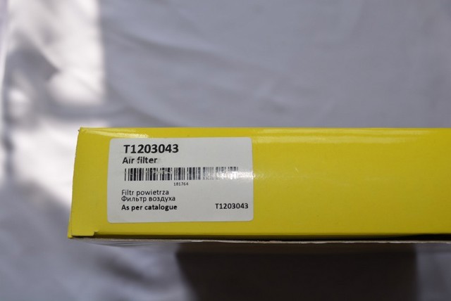Елемент повітряного фільтра T1203043 TOKO CARS