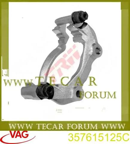 Кронштейн гальмівного супорта 357615125C VAG