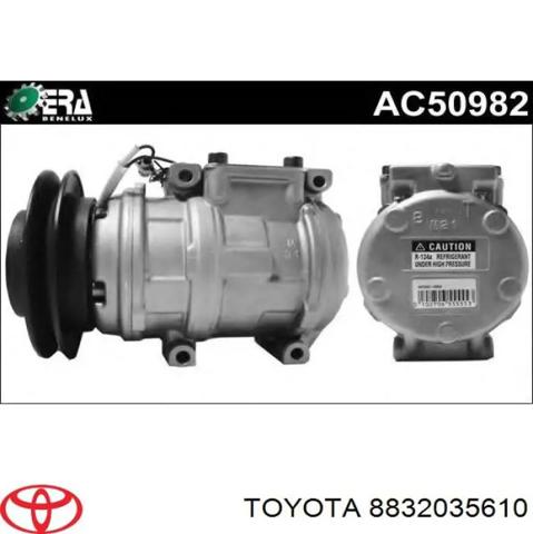 Компресор системи кондиціювання 8832035610 TOYOTA