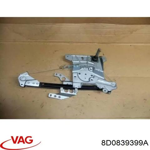 Механізм склопідйомника двері задньої, лівої 8D0839399A VAG