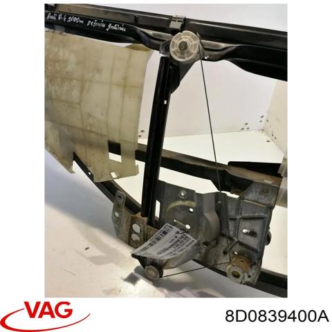 Механізм склопідйомника двері задньої, правої 8D0839400A VAG