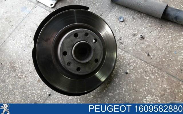 Диск заднього гальма 1609582880 PEUGEOT