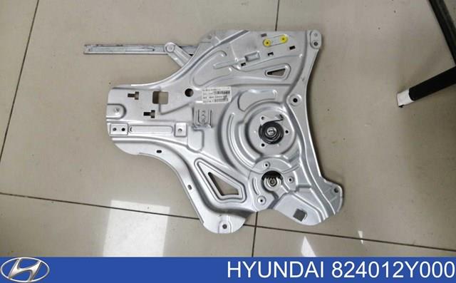 Механізм склопідіймача двері передньої, лівої 824012Y000 HYUNDAI