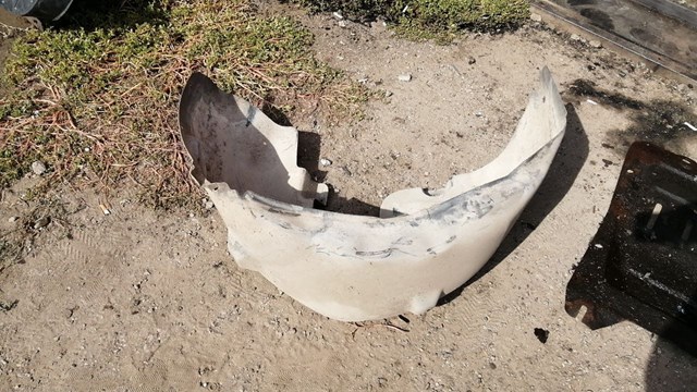 Підкрилок задній лівий 95953138 GM