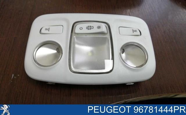 Плафон освітлення салона/кабіни, задній 96781444PR PEUGEOT