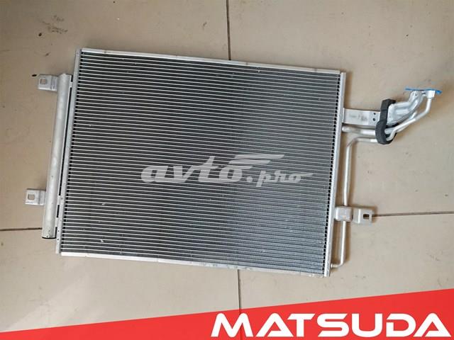 Радіатор охолодження кондиціонера TK4861480 MAZDA