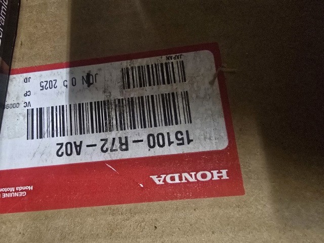 Маслонасос 15100R72A02 HONDA
