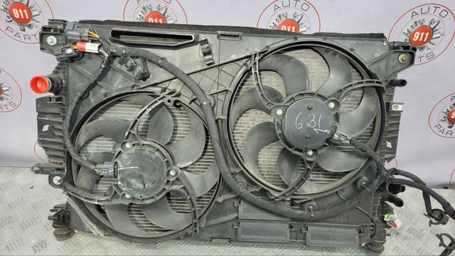 Дифузор радіатора охолодження, в зборі з мотором і крильчаткою FG9Z8C607A FORD