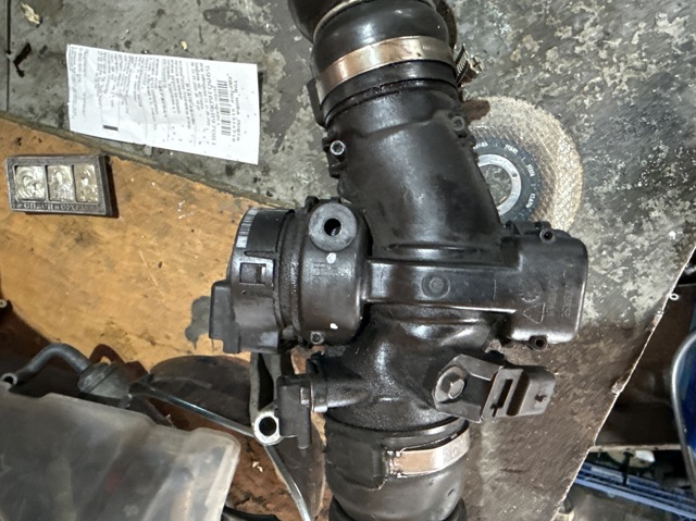 Блок дросельної заслінки 0345E4 PEUGEOT