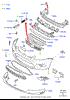 Підсилювач бампера переднього Форд Фокус II