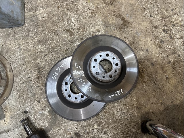 Гальмо дискове переднє 51897455 FIAT