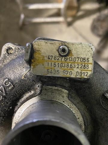 Турбонаддув 54359700012 BORG-WARNER