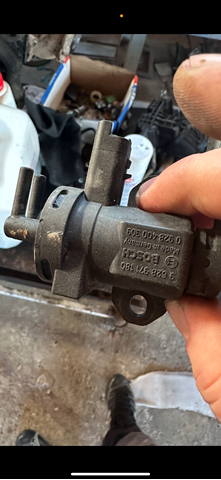 Перетворювач тиску (соленоїд) наддуву / EGR 9628971180 PEUGEOT
