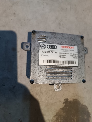 Блок розпалювання, ксенон 4G0907397R VAG