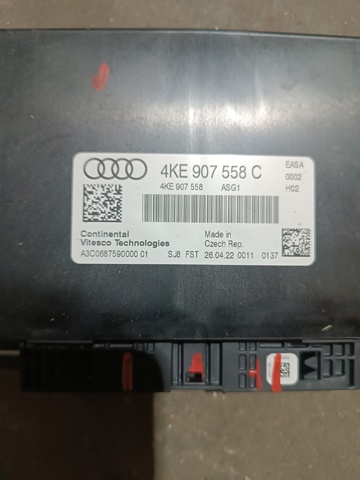Блок електронного управління 4KE907558C VAG