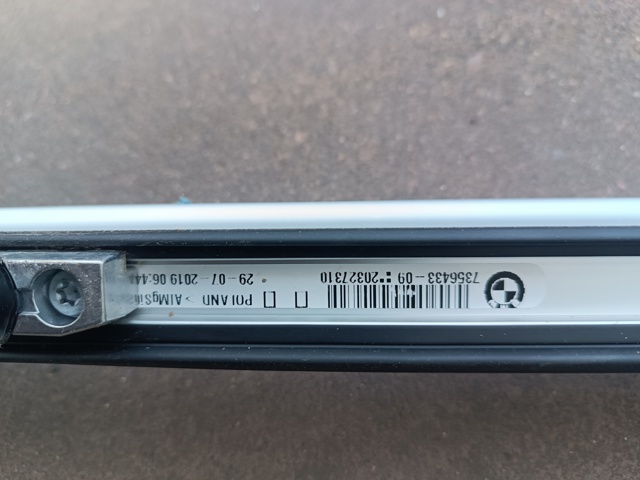 Автомобільний рейлінг на дах лівий 51137356433 BMW