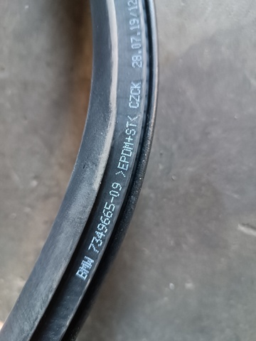 Ущільнювач дверей задніх, (на двері) 51727440034 BMW